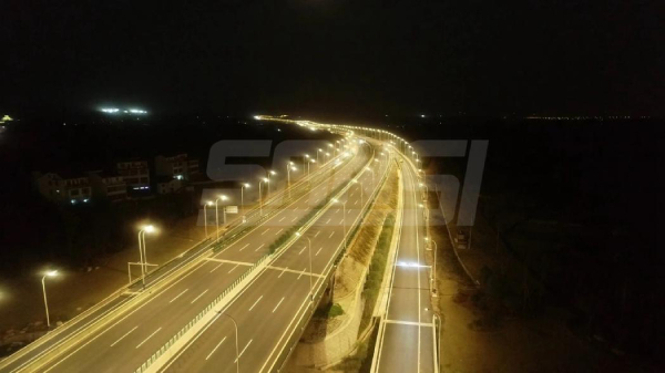 351國(guó)道浦江段道路照明