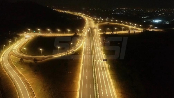 351國(guó)道浦江段道路照明