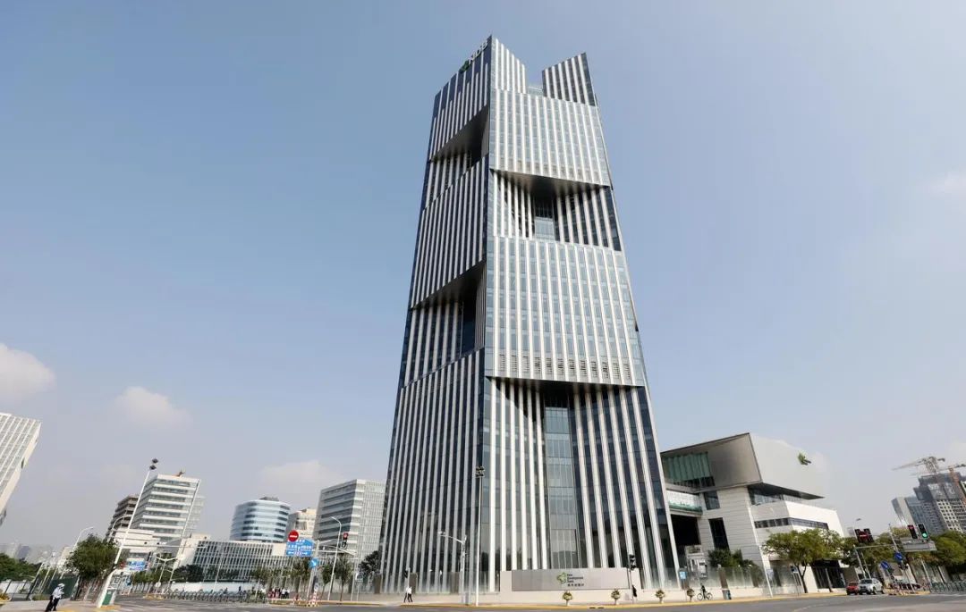 金磚銀行總部大樓/圖源新華社 金磚銀行總部大樓/圖源新華社