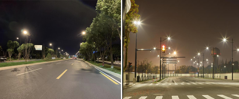 舟山海天大道道路照明、聯虹路道路照明