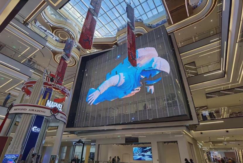 三思LED,透明屏,廣告屏,引領數字廣告新潮流