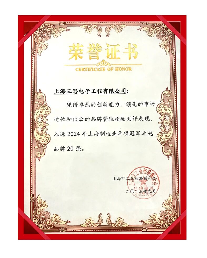 三思,雙獎加冕,制造業(yè),單項冠軍,賦能,新質(zhì)生產(chǎn)力提升