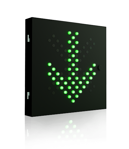 車(chē)道指示標(biāo)志